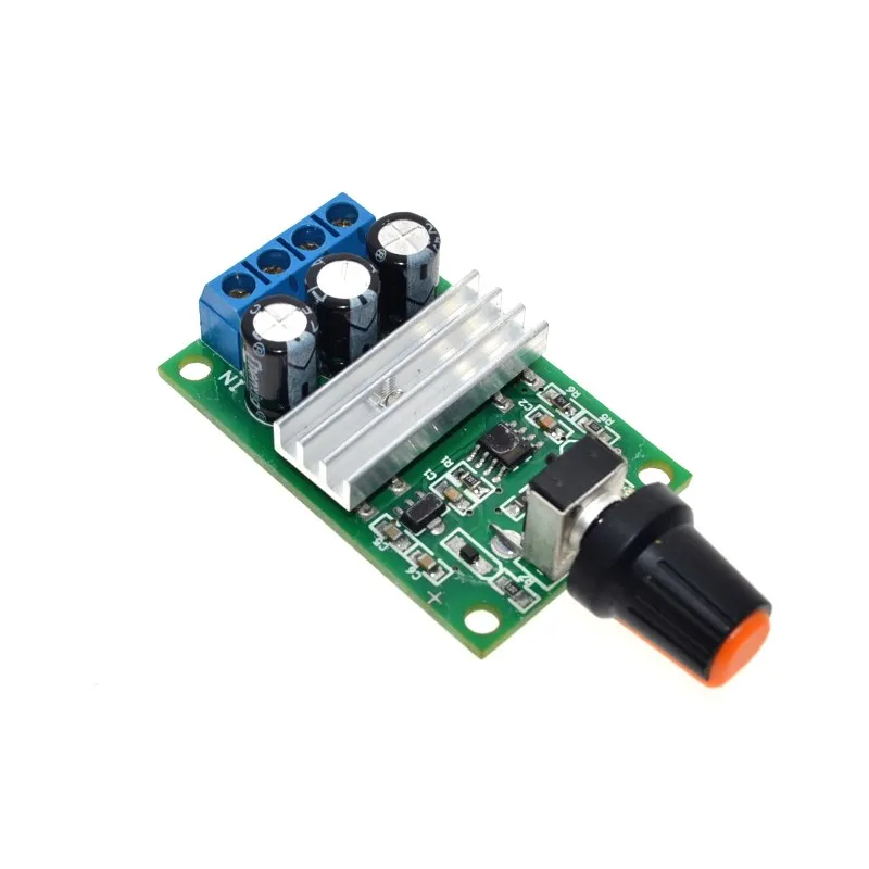 WAVGAT DC 6V 12V 24V 28VDC 3A 80W PWM Motor Speed Controller Regulator Adjustable afbeelding