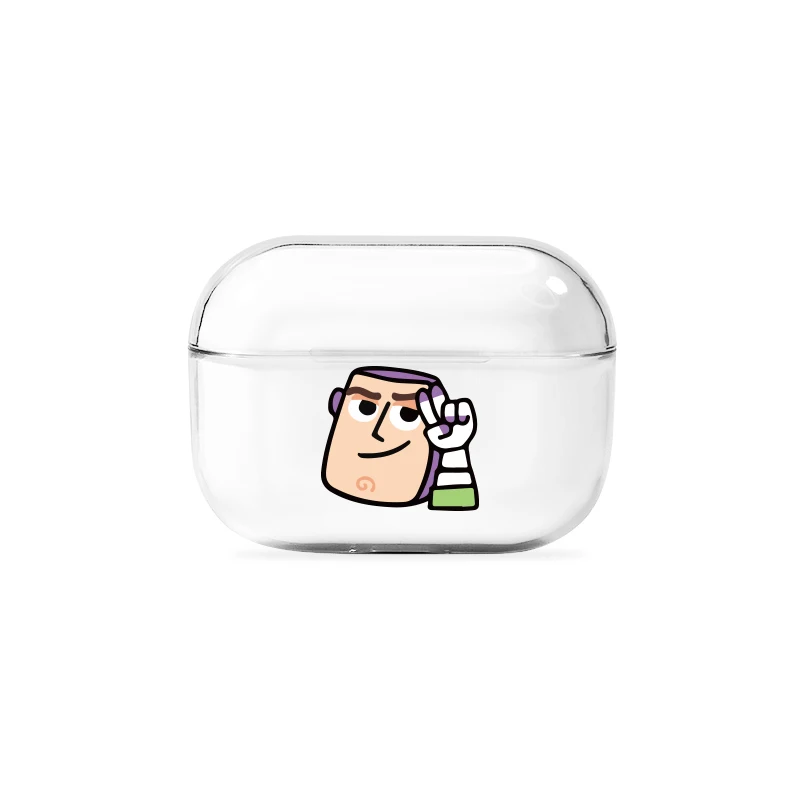 8 Bluetooth гарнитура чехол для apple airpods pro Чехол милый Минни беспроводные наушники прозрачный PC чехол для airpods 3 - Цвет: 8