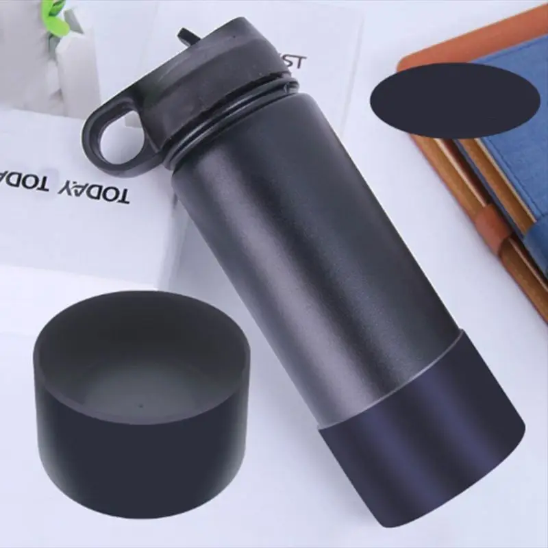 Silicone Protective Sleeve for 12oz 32oz 64oz Portable Stainless Steel Bottle NEW