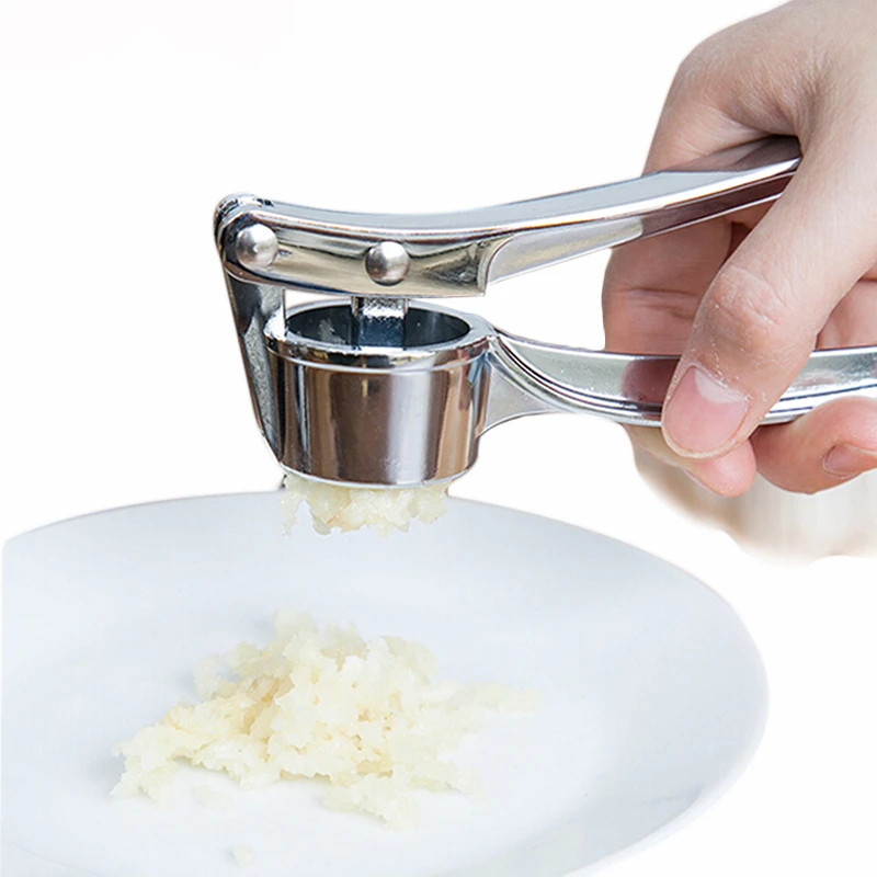 

Hot Stainless Steel Kitchen Squeeze Tool Alloy Crusher Garlic Presses Fruit & Vegetable Cooking Tools Kitchen Accessory