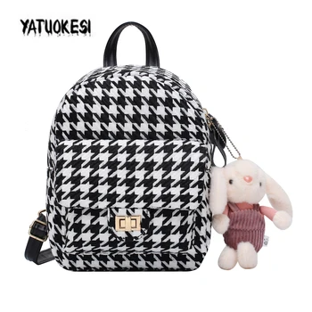 

YATUOKESI Waterproof Travel Large Capacity School Bag For Women's Kawaii Harajuku Backpack Mochilas Mujer Pendant plus $ 1.50
