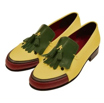 

Men Vintage Original Design Joker Loafers slip on Casual Shoes Dress Shoes Brogue Shoes Spring Vintage Classic Male Casual F220