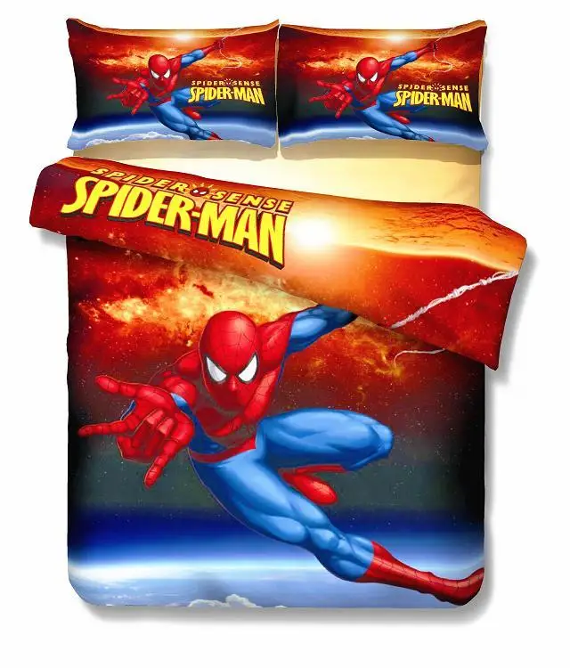 Bedding 15 С героями мультфильма «Моана»; Комплект постельного белья Дисней hero «бэймакс», «Холодное сердце» Маккуин набор простыней для плоской кровати 2/3/4 шт. Пододеяльник подушка чехол Прохладный мальчик подарки для девочек - Цвет: Bedding 15