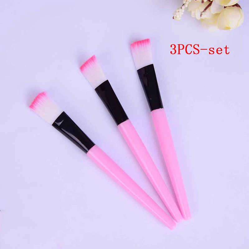 

Mud Mask Brush Woman Cosmetic Tool Facial Mask Brush Makeup Foundation Brush 3pcs Facial Cosmetic Mask Brush Makeup Face
