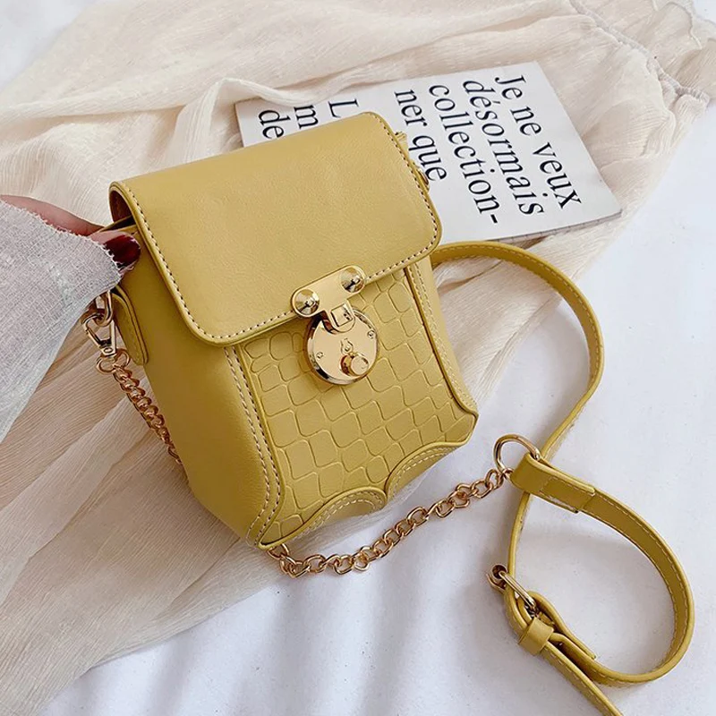 Bolsos de teléfono móvil para mujer, Mini monederos bolsos bonitos para mujer, bolso de hombro tipo bandolera con cadena diseñador para verano, 2021 - AliExpress