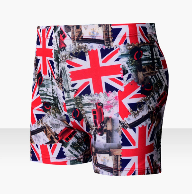 Color 2 UK мужские пляжные шорты для плавания, плавки, нижнее белье для серфинга, трусы-боксеры - Цвет: Color 2