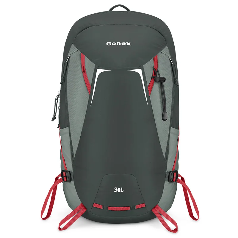 Deep grey Gonex 30 л походный дорожный рюкзак легкий водонепроницаемый рюкзак для ежедневного использования и активного отдыха Кемпинг Альпинизм - Цвет: Deep grey