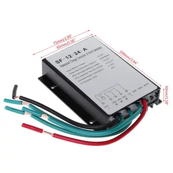 

Hot Selling 600W 12V/24V Waterproof Wind Turbine Generator Charge Controller Wind Controller Wind Generator Controller