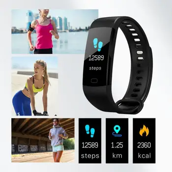 

Y5 Sport Activity Watch Fitness Sleep Tracker Monitor Blood Pressure Heart Rate Monitoring Smart Watch Pedometer Smart Bracelet