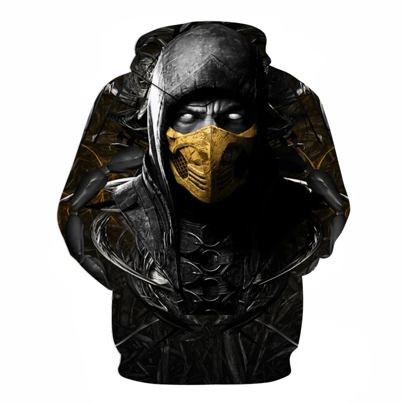 Модные хлопковые толстовки с капюшоном mmoral kombat Джемпер Пуловер Индивидуальные Женские повседневные толстовки с длинными рукавами Topshirt Прямая поставка