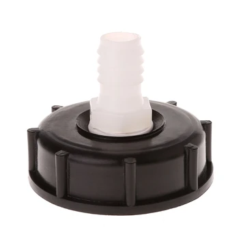 

IBC Tote Tank Food Grade Drain Adapter 2.36" Coarse Thread To 16mm Hose Faucet Valve