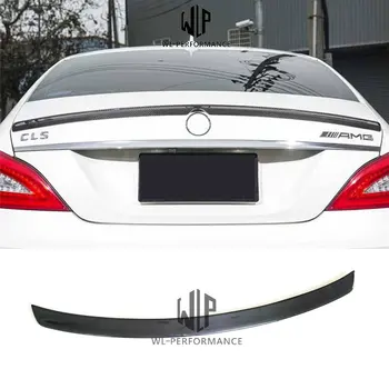 

W218 Carbon Fiber Rear Spoiler Wings Car Styling For Mercedes-Benz CLS Class W218 CLS320 CLS63 Car Body Kit 2012-UP