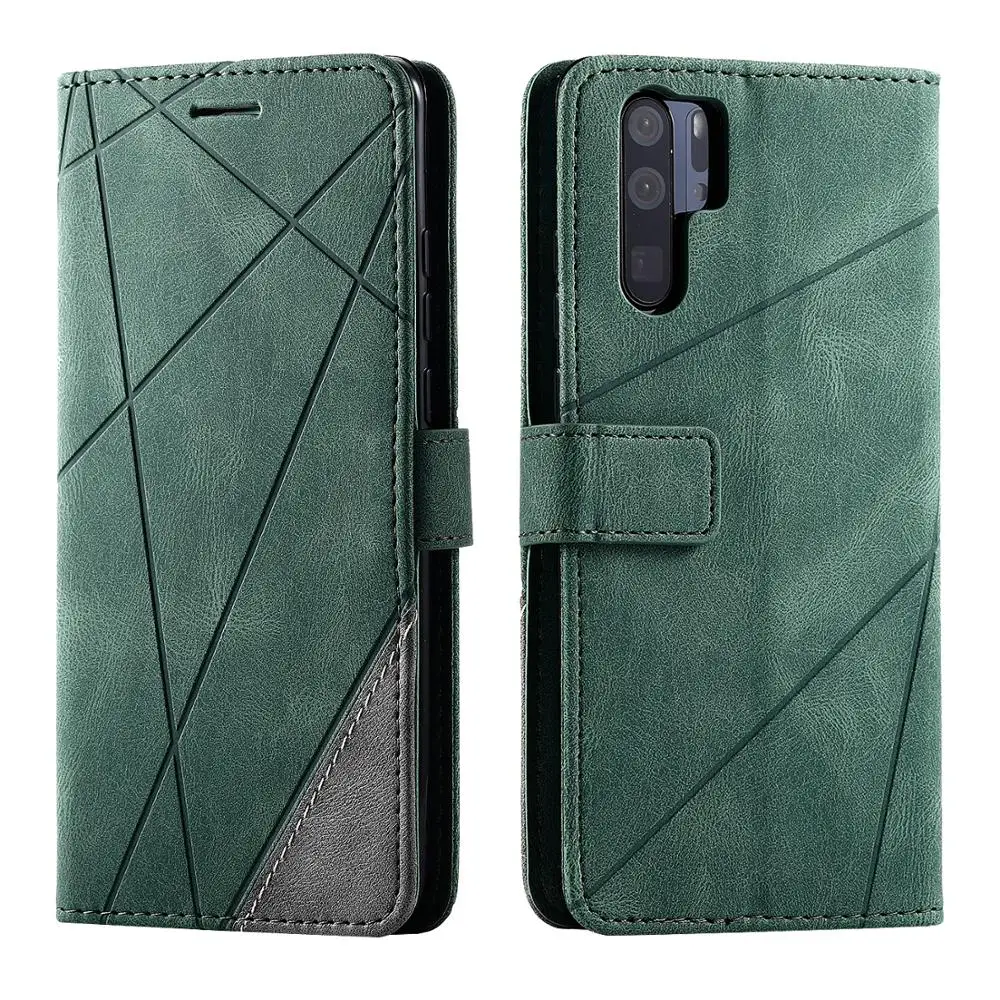 Кожаный чехол книжка для Huawei P40 P20 P30 Mate 20 30 Lite Pro P Smart 2019 магнитный цветной Чехол