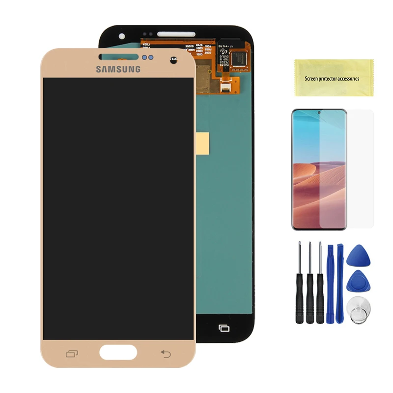 the best screen for lcd phone black Super AMOLED For Samsung Galaxy E5 LCD Display SamsungE5 LCD Touch Screen Digitizer Assembly Replacement E500 E500F E500H E500M the best screen for lcd phones android