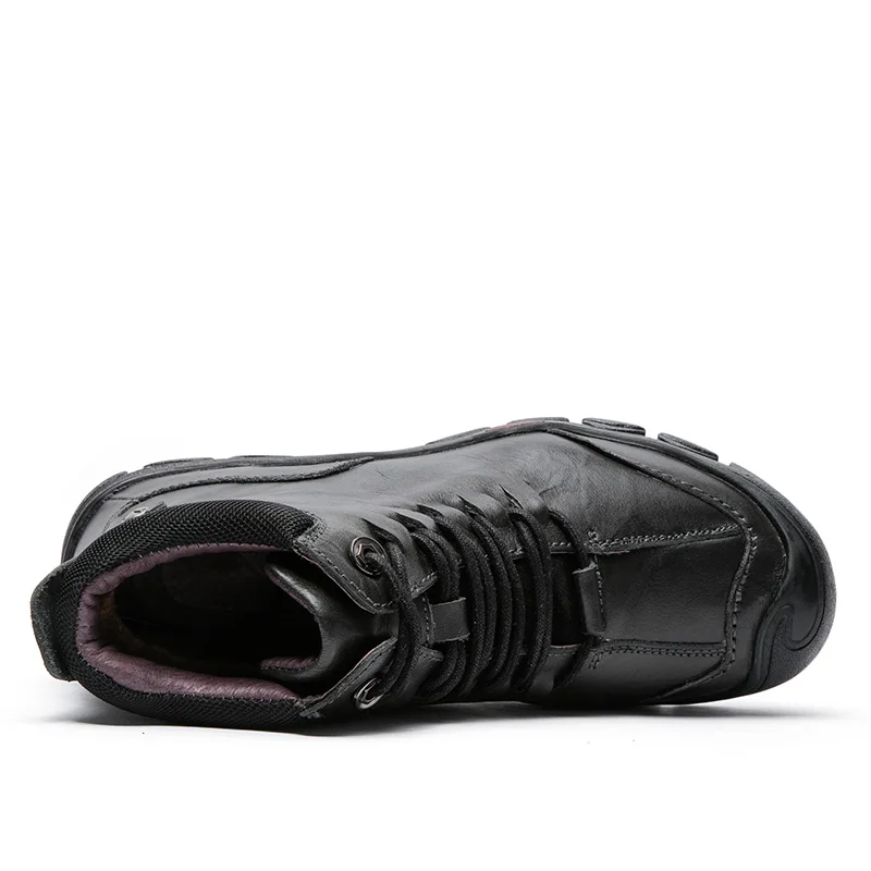 38-45 зимние ботинки мужские Нескользящие теплые удобные мужские зимние ботинки#1814