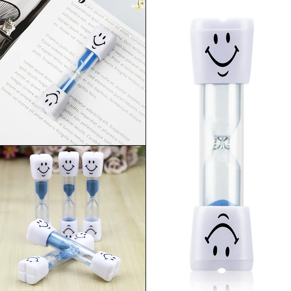 

2 Minutes Clocks Hourglasses Toothbrush Timer For Brushing Kids Teeth Smiley Sand Timer Home Decor For Children