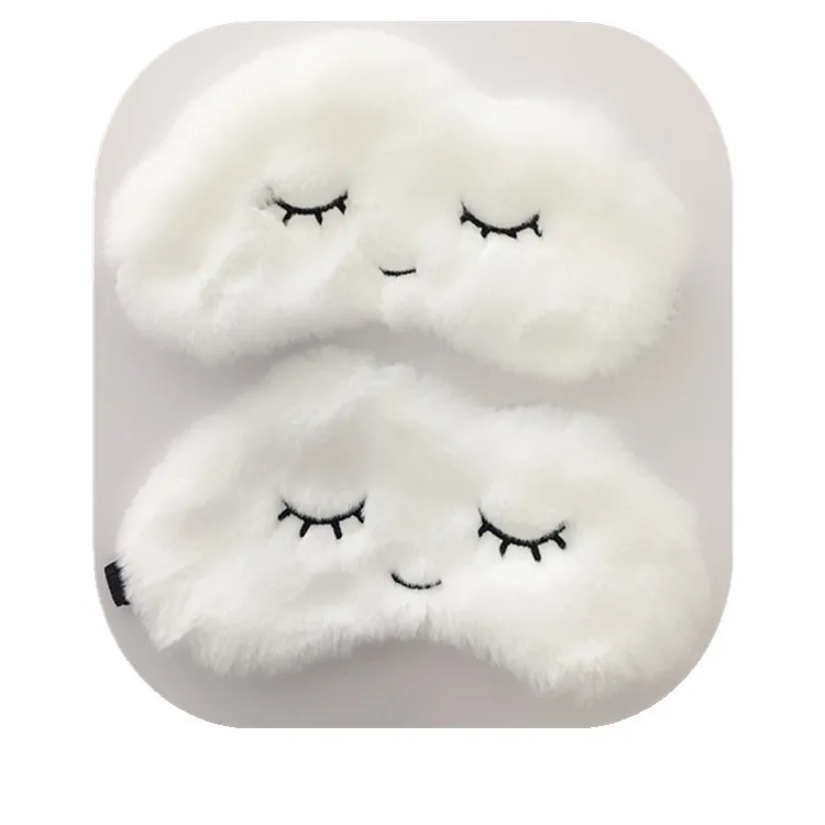 Party Cloud Eye Mask Cartoon cute Variety Sleeping Plush Cover Eyeshade Relax Suitable for Travel Home Gifts | Дом и сад