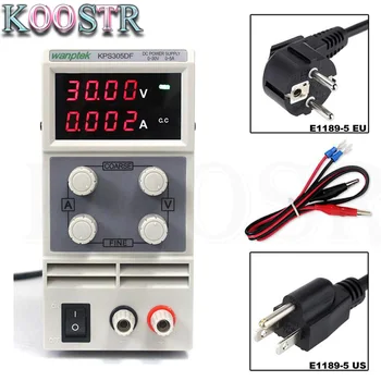 

WANPTEK Voltage Regulators/Stabilizers Display Adjustable laboratory 0.01V 0.001A KPS305DF 30V 5A Switch DC Power Supply