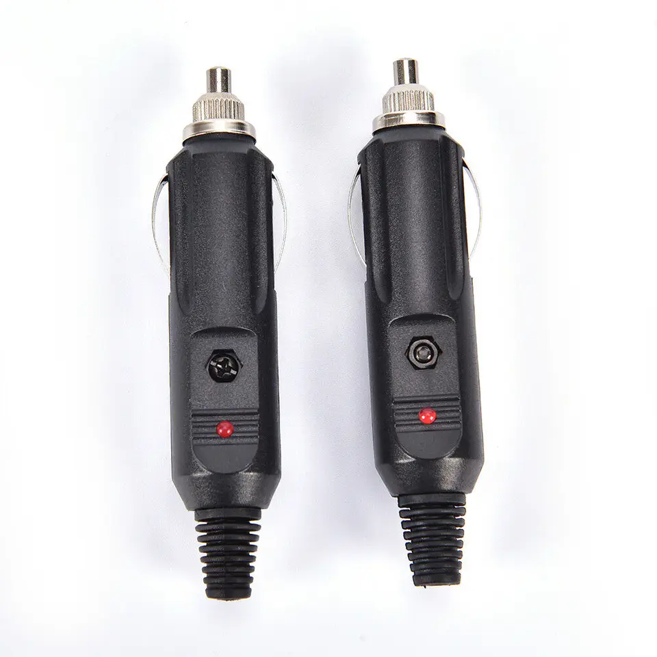 Presa Accendisigari Auto 12V Con Fusibile 15A, Doppia Spina Impermeabile Con Fili, Per Camper E Barca
