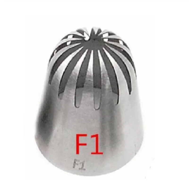 Large Cream Russian Nozzle Pastry Stainless Steel Icing Piping Tips Cupcake Cakes Decorating Baking tools Flower Pastry Tips 1PC