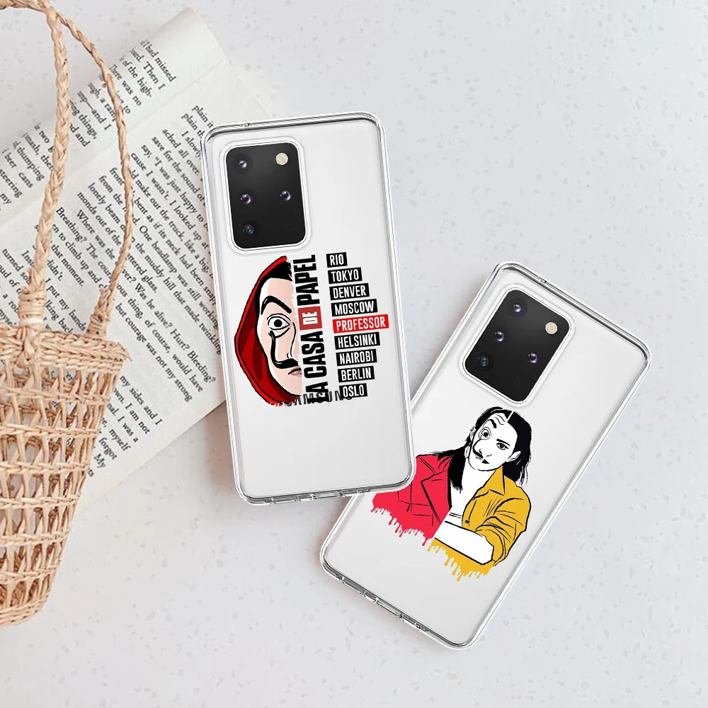 2020 Испания ТВ La Casa de papel чехол для телефона Samsung A51 A70 A10 A20 A40 A50 A11 A21 A31 A71 A3 A5 A6 A7 A8 Note 9 10