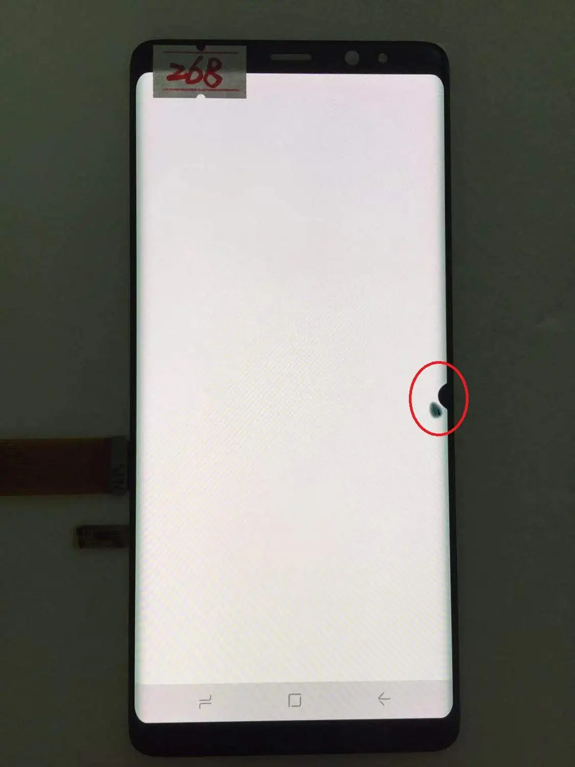 AMOLED дисплей для SAMSUNG Galaxy NOTE8 lcd N950U N950I N950F дисплей сенсорный экран в сборе с черными точками - Цвет: NO.268