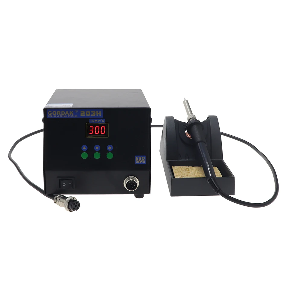 Новая паяльная станция GORDAK 203H 90W высокочастотная паяльная станция 220V 230V Бессвинцовая паяльная станция