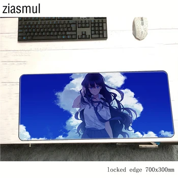 

Girl Anime mouse pad 900x400x2mm mats Boy Gift Computer mouse mat gaming accessories Custom mousepad keyboard games gamer
