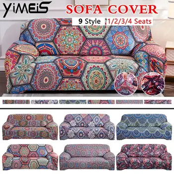 

Bohemia Pattern Slipcovers Sofa Cover sofa towel Living Room Furniture Protective Armchair couches sofa 1-4 seater A2