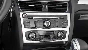 

BJMYCYY Car styling Auto refitting central control panel decorative frame accessories for Audi Q5