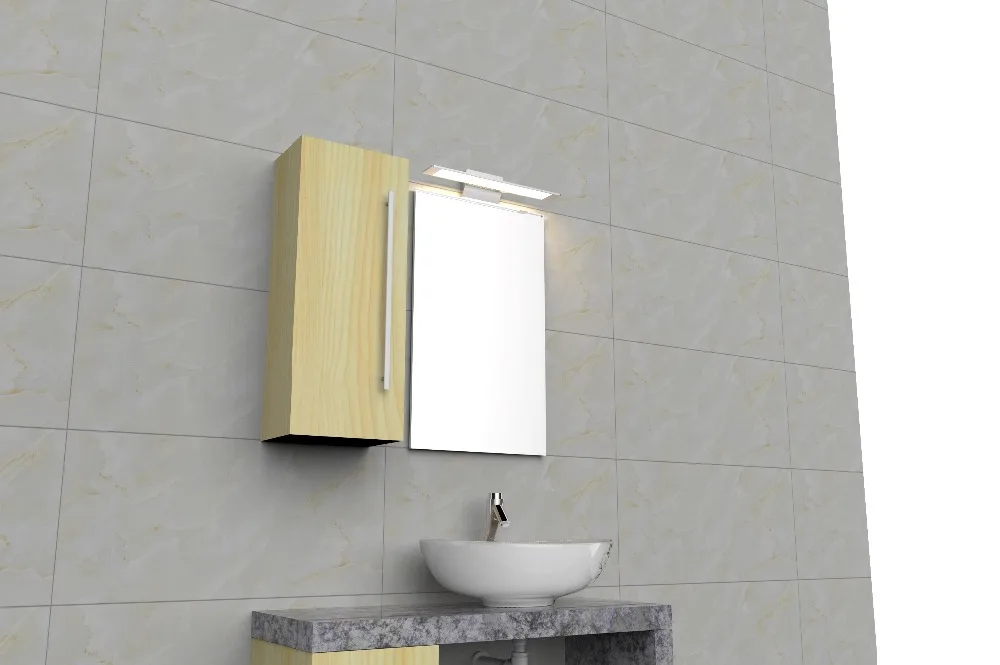 Высококачественный 10 Вт светодиодный настенный светильник Золотой/Серебряный алюминиевый водонепроницаемый светодиодный настенный светильник для ванной комнаты светодиодный зеркальный светильник