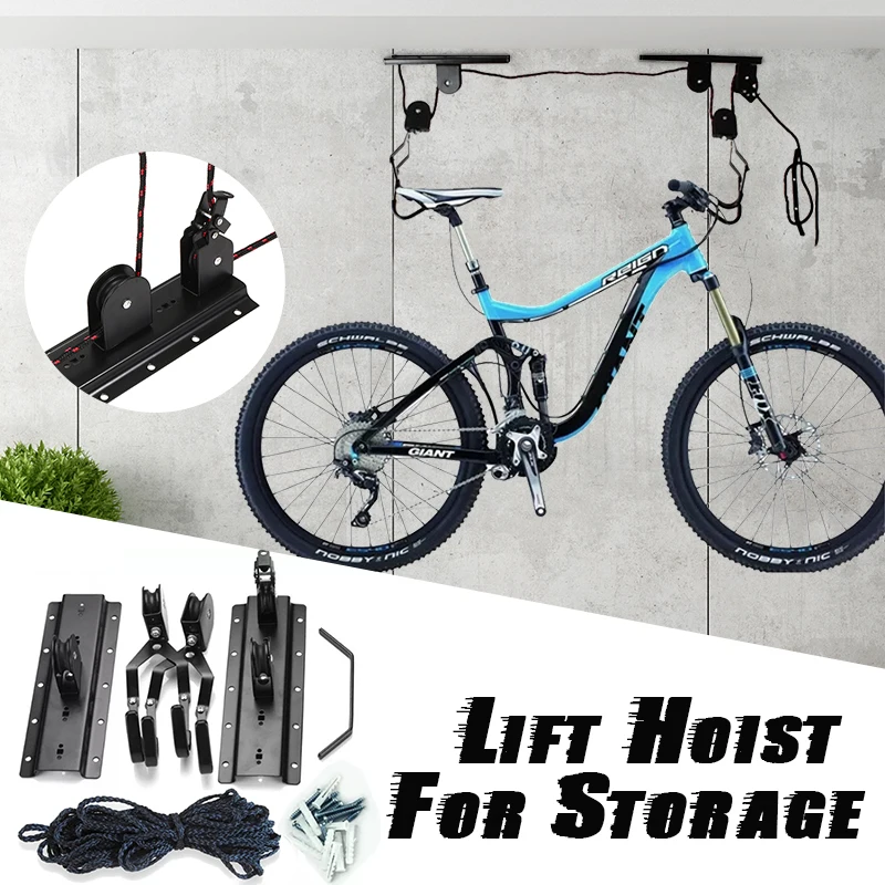 bike ceiling pulley