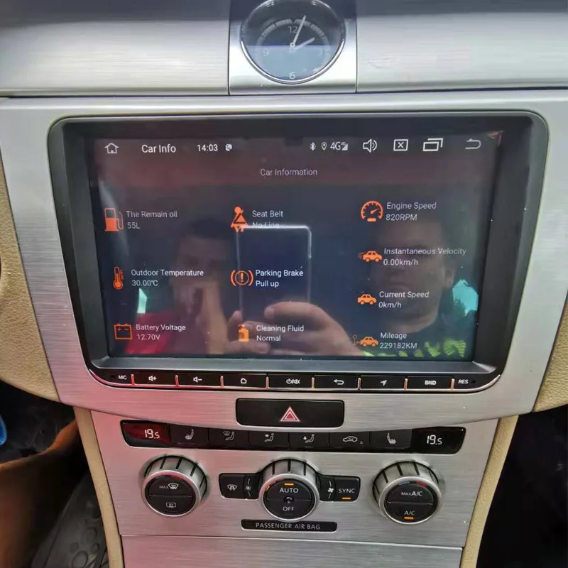SilverStrong ips 9 дюймов Android9.0 4G Мобильный DVR GPS Радио Навигация для Golf6/Golf5/поло/PASSAT CC/Touran