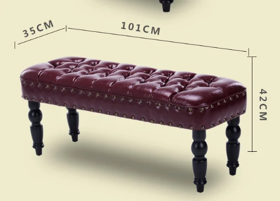 Footrest wine red PU Продвижение подъемных сидений, одноместный диван, кресло, скандинавский мини-спальня, кофейня, двойной индивидуальный балкон, молочный чай, американский маленький - Цвет: Footrest wine red PU