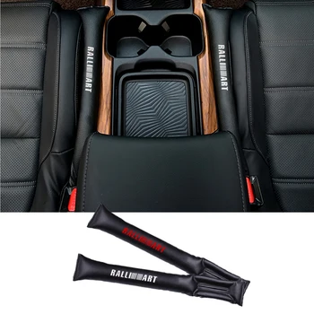 

For Mitsubishi Ralliart Lancer 9 10 Asx Outlander Faux Leather Fillers Spacer Filler Slot Plug Car Seat Gap Pad Car Accessories