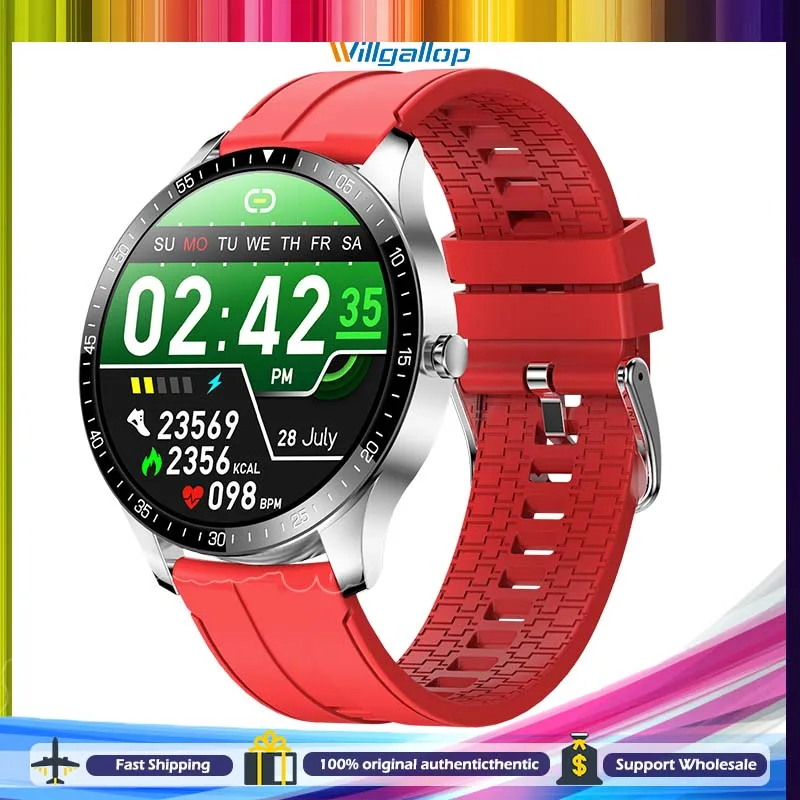 Willgallop 2021 S80 Smart Watch Men Sport Waterproof IP68 Heart Rate Fitness Tracker Information Push SmartWatch for ios android