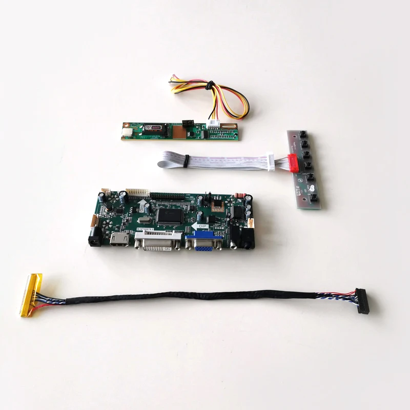 Для N141I3-L01/L02/L03 HDMI+ VGA+ DVI CCFL LVDS 30Pin M. NT68676 плата контроллера экрана 14," 1280*800 ЖК-монитор панель комплект