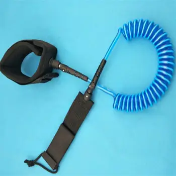 

Surfboard Raft with Traction Rope Coiled Vertical Paddle Board Safety Surf Rope