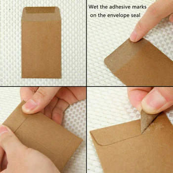 

Storage Kraft Bag Wedding favors Birthday Pumpkin Sunflower 100PCS Envelopes