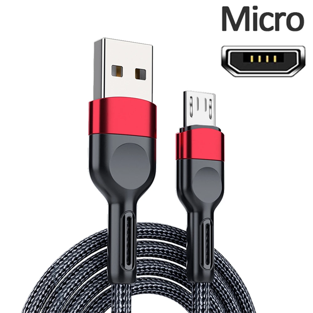 hdmi cable for android  Type C Cable Micro USB Cable 3A Fast Charging USB-C Cable For Samsung Xiaomi mi Mobile Phone Charger USB C Type-C Data Wire Cord phone charger cable Cables