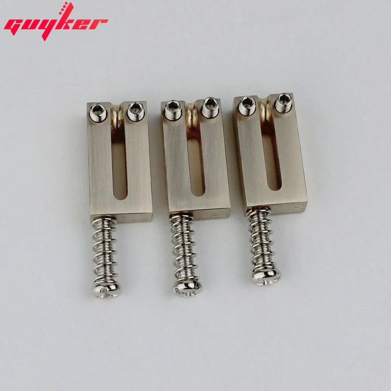 

6 Pcs Used Fend Tele ST Guitar Bridge Brass Saddles American Standard 10.5mm*5.4*20.3