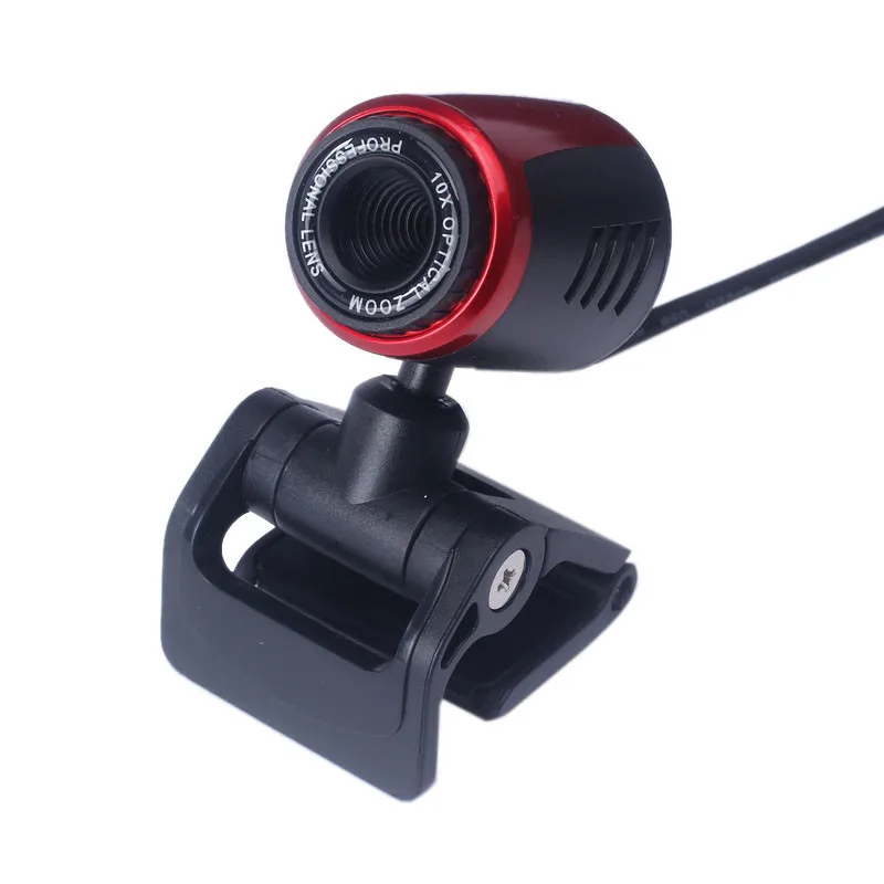 DeepFox usb-веб-камера Высокое разрешение Камера веб-камера 360 градусов зажим для микрофона для Skype настольный компьютер