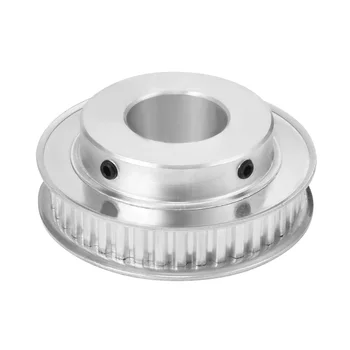 

uxcell XL40 6mm 8mm 12mm 20mm 25mm Bore Timing Idler Pulley Synchronous Wheel Silver Tone XL40 25mm Bore