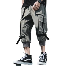 Спортивные штаны, повседневные мужские шорты, летние комбинезоны, Новые укороченные штаны с несколькими карманами, Simwood уличная одежда