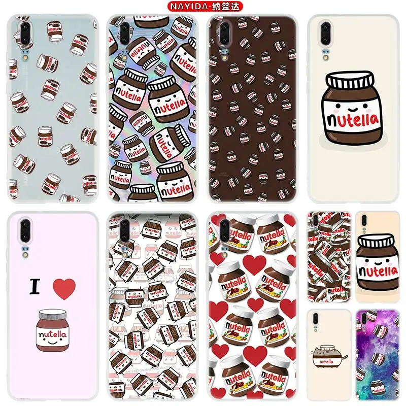 Чехол для телефона Huawei P40 P10 P20 P30 Lite Plus Pro P8 P9 P Smart Z 2019 чехол Star Kawaii nutella | Мобильные