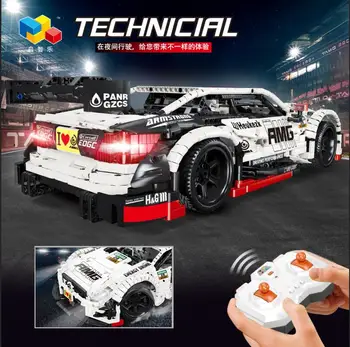 

Technic Remote Control Benzs MOC-6687 RC Car Model Building Blocks Bricks Compatible AMG C63 DTM Toys For Children Gifts
