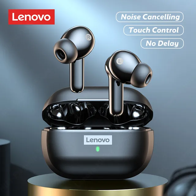 Original Lenovo LP1S TWS Earphone Wireless Bluetooth 5.0 Headphones Waterproof Sport Headsets Noise Reduction Earbuds with Mic 1
