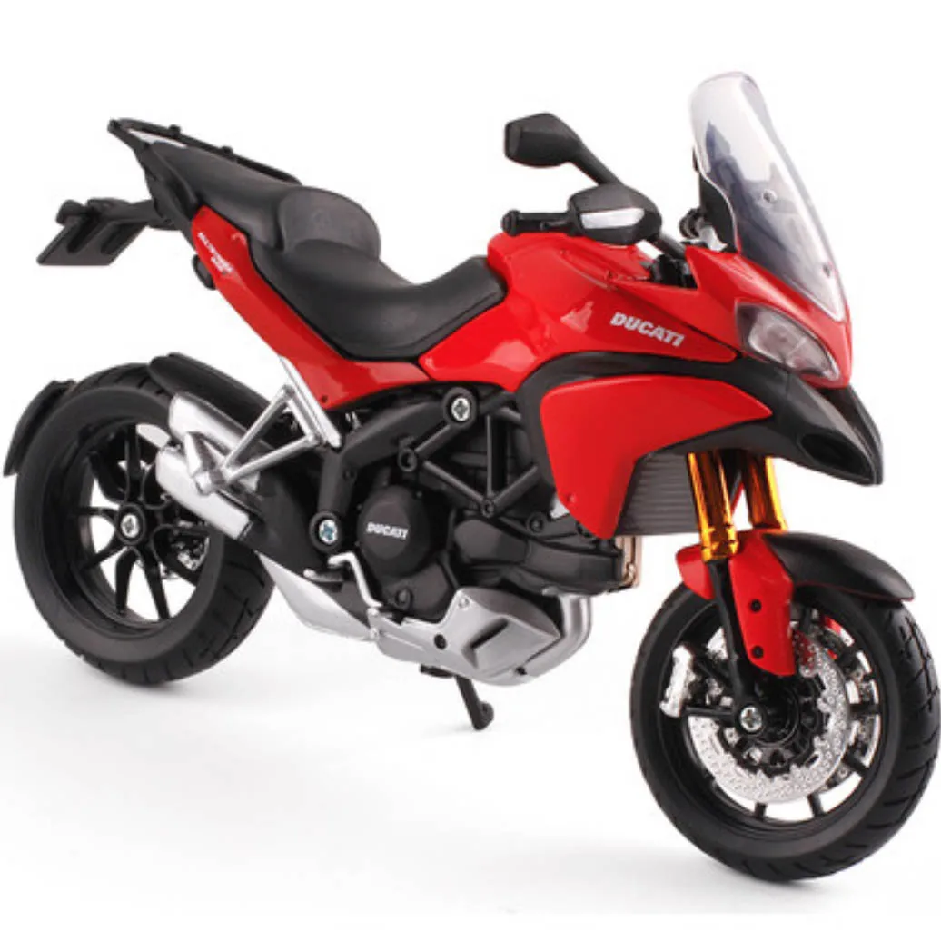 Maisto 1/12 DUCATI MTS Multistrada 1200S мотоцикл литье под давлением дисплей Модель игрушки для детей мальчиков и девочек - Цвет: DUCATI MTS 1200S