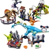 Dino T-Rex Compatible Jurassic Dinosaurs World 2 Sets Blocks Building Mini Brick Figures Toys For kids Christmas gift ► Photo 2/6