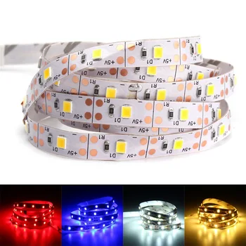 

LED Strip Light USB 5050SMD Waterpeoof DC5V Flexible LED Lamp Tape Ribbon RGB 1/2/3/4/5M TV Desktop Screen BackLight Diode Tape